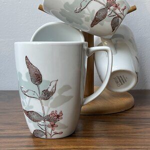 Corelle Coordinates Twilight Grove Set of 4 Coffee Mugs 12 oz